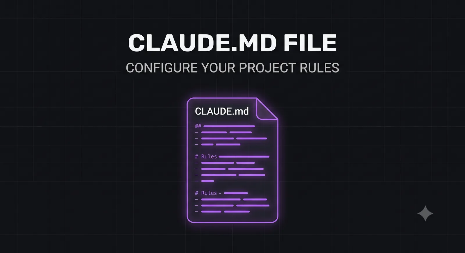 CLAUDE.md File — How to Configure AI to Follow Your Project Rules
