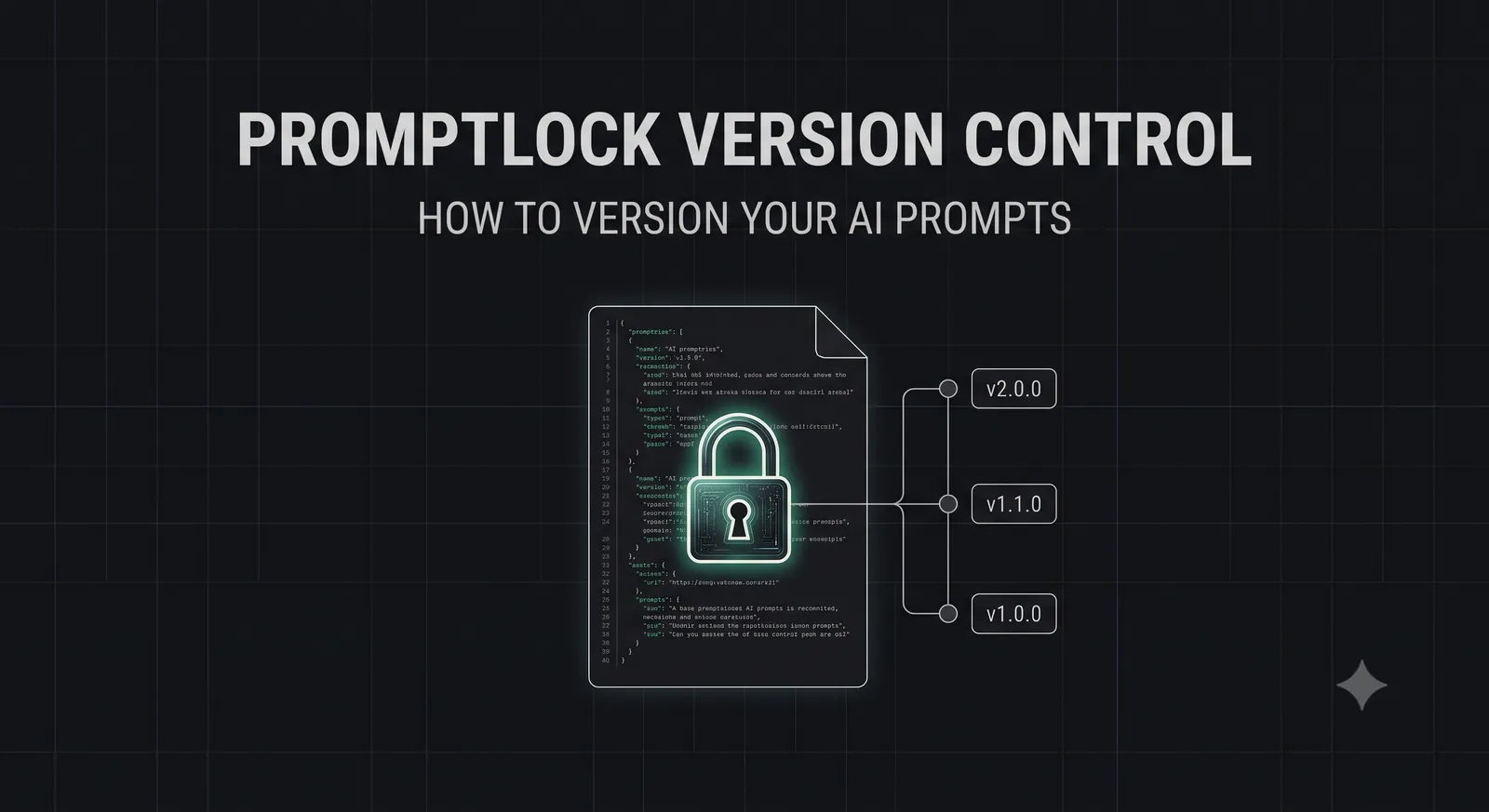 Promptlock Version Control — How to Version Your AI Prompts